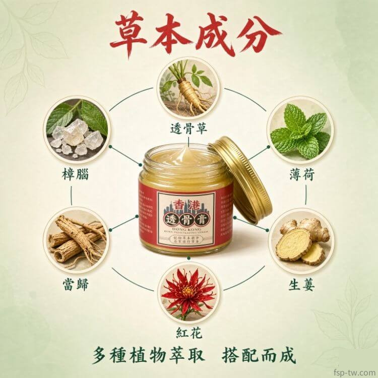香港透骨膏_草本成分